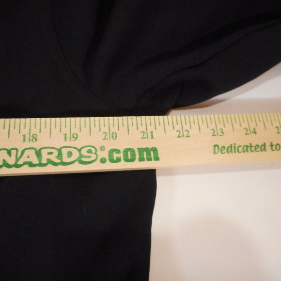 Cabi Womens XL Black Around The Clock Blazer Jacket Knit Stretch Career Zip 5480 - Picture 6 of 10